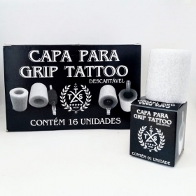 Capa para Grip Tattoo - Com 16 unidades.