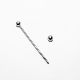 Piercings Transversais de Aço Cirúrgico- 32mmComprimento da Haste: 32 mmEspessura: 1,2 mmMaterial da haste: Aço Cirúrgico